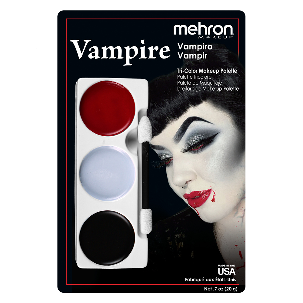 Tri-Color Makeup Palette - Vampire