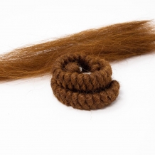 Crepe Hair - Medium Brown