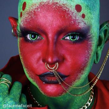 Foundation Greasepaint - Red
