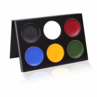 Mask Cover Palette - 6 Color Basic Bright (Bold)