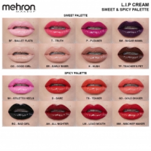 L.I.P Cream - 8-Color Palette - Spicy