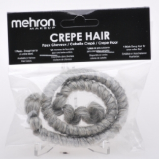 Crepe Hair - Light Grey
