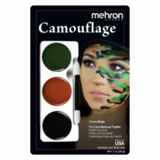 Tri-Color Makeup Palette - Camouflage