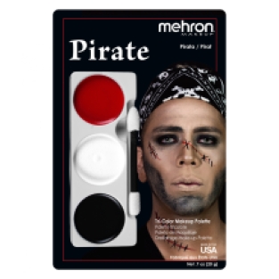 Tri-Color Makeup Palette - Pirate
