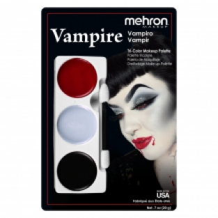 Tri-Color Makeup Palette - Vampire