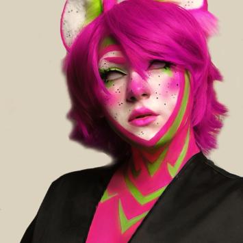 Paradise Makeup AQ - Dark Pink
