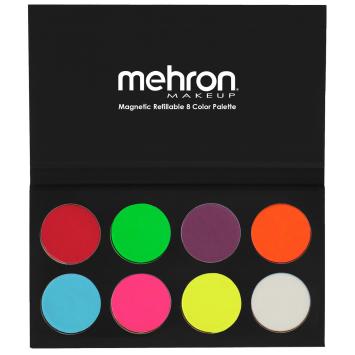 Paradise Makeup AQ - 8-Color Palette - Neon UV Glow