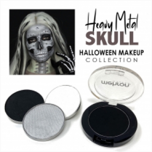 Heavy Metal Skull Halloween Makeup Collection