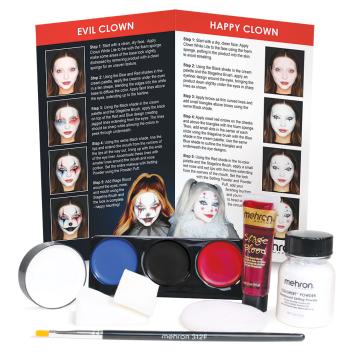 Professional Makeup Kit - Clown